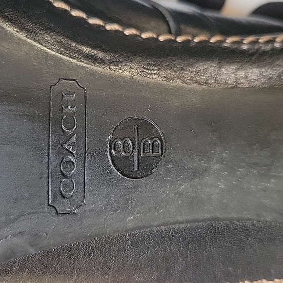 Beautiful COACH Mules with Horsebit Trim - Picture 6 of 7